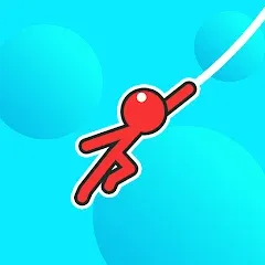 Взлом Stickman Hook  [МОД Много денег] - последняя версия apk на Андроид