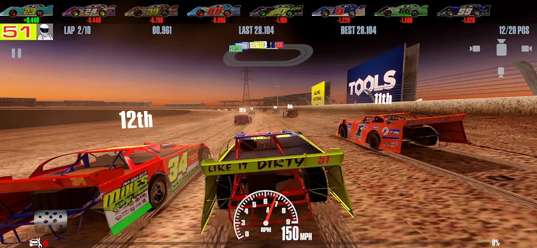 Stock Car Racing (ток Кар Гонки)  [МОД Бесконечные монеты] Screenshot 2