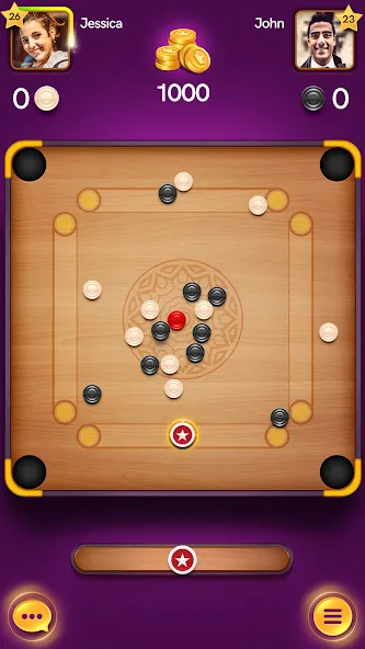 Carrom Pool: Disc Game (Карром Пул)  [МОД Много монет] Screenshot 2