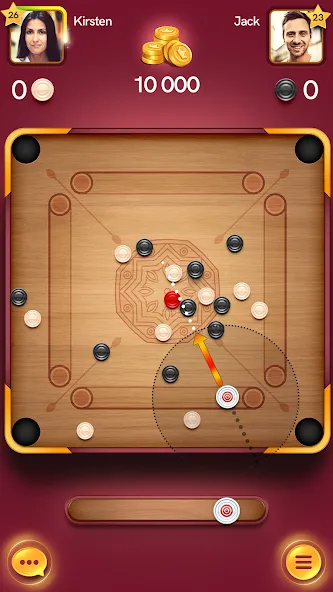 Carrom Pool: Disc Game (Карром Пул)  [МОД Много монет] Screenshot 4