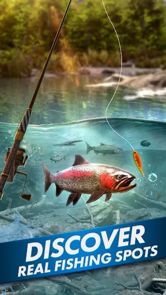 Ultimate Fishing! Fish Game  [МОД Mega Pack] Screenshot 3