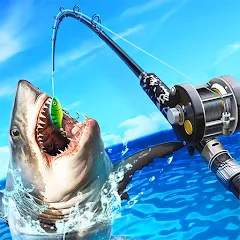 Скачать взлом Ultimate Fishing! Fish Game  [МОД Mega Pack] - последняя версия apk на Андроид