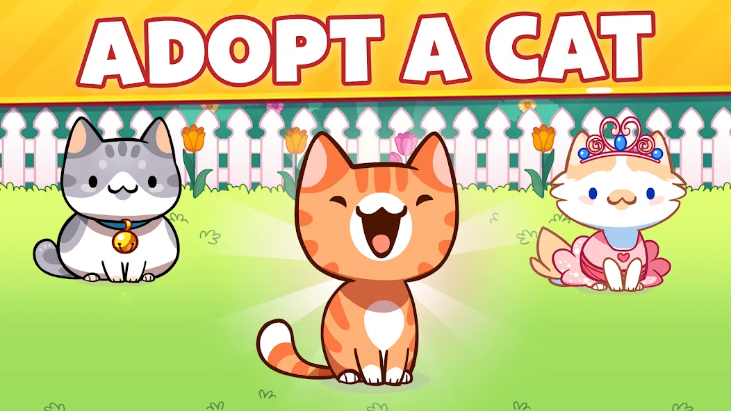 Cat Game - The Cats Collector!  [МОД Mega Pack] Screenshot 1