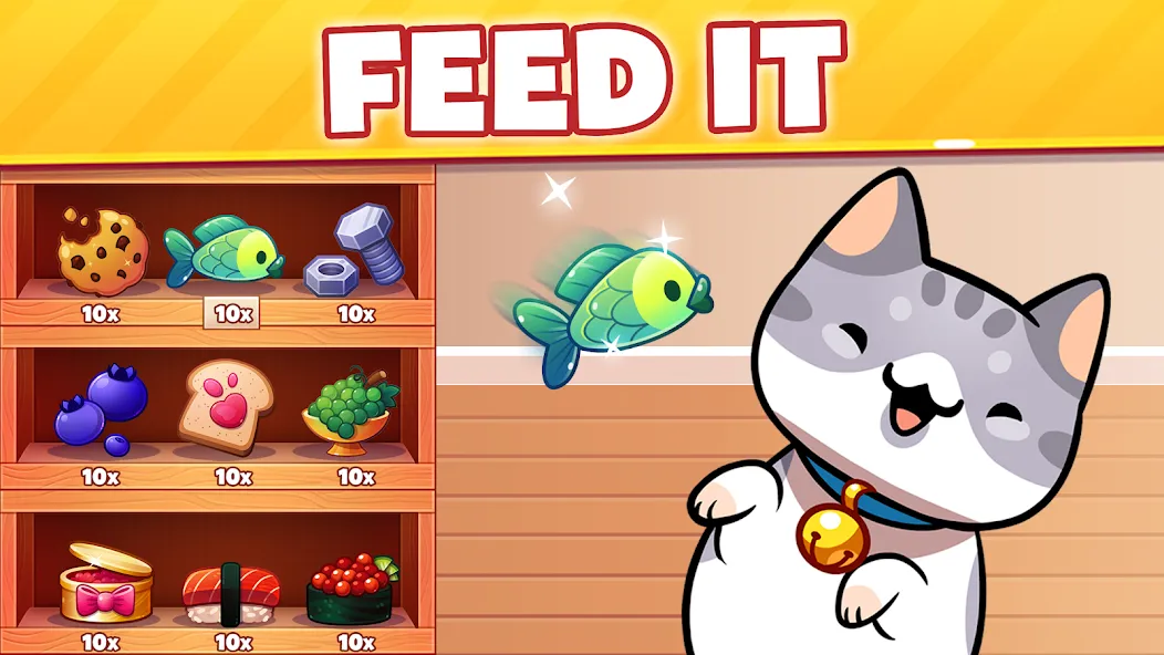 Cat Game - The Cats Collector!  [МОД Mega Pack] Screenshot 2