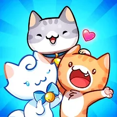 Взлом Cat Game - The Cats Collector!  [МОД Mega Pack] - полная версия apk на Андроид