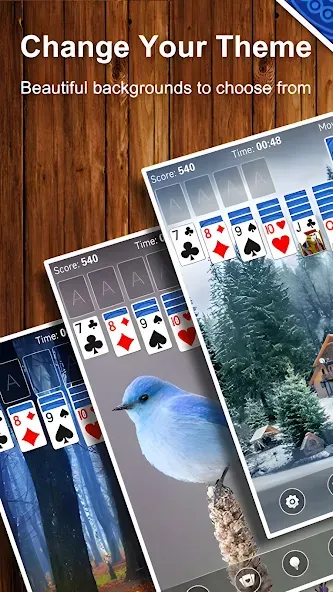 Solitaire Card Game (Солитер карточная игра)  [МОД Mega Pack] Screenshot 3