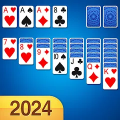 Взломанная Solitaire Card Game (Солитер карточная игра)  [МОД Mega Pack] - полная версия apk на Андроид