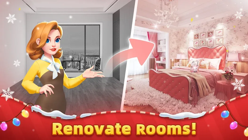 Dream Home - House Design  [МОД Mega Pack] Screenshot 1
