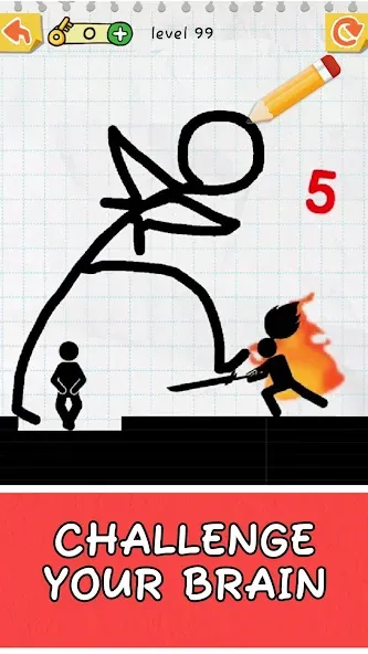 Draw 2 Save: Stickman Puzzle (Дроу 2 Сэйв)  [МОД Menu] Screenshot 5