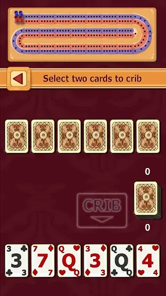 Cribbage (Криббидж)  [МОД Все открыто] Screenshot 1