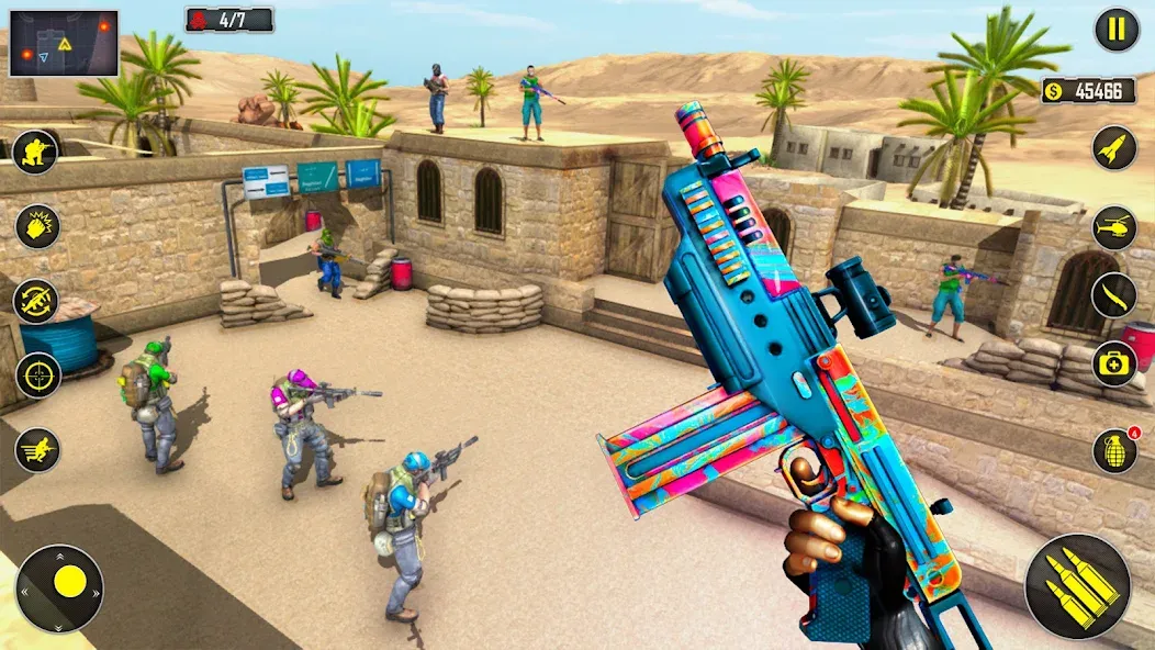 Fps Shooting Strike: Gun Games  [МОД Unlocked] Screenshot 3