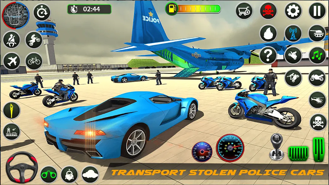 Police Game – Police Car Game  [МОД Много монет] Screenshot 1