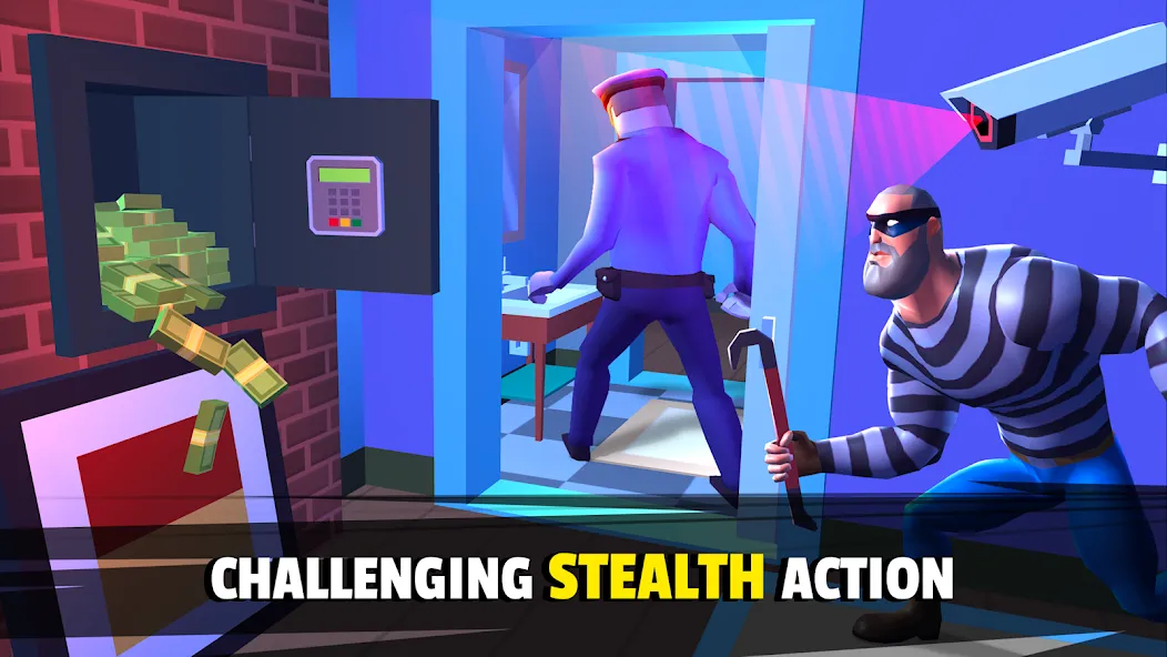 Robbery Madness 2:Stealth game (Робери Маднесс 2)  [МОД Unlimited Money] Screenshot 3