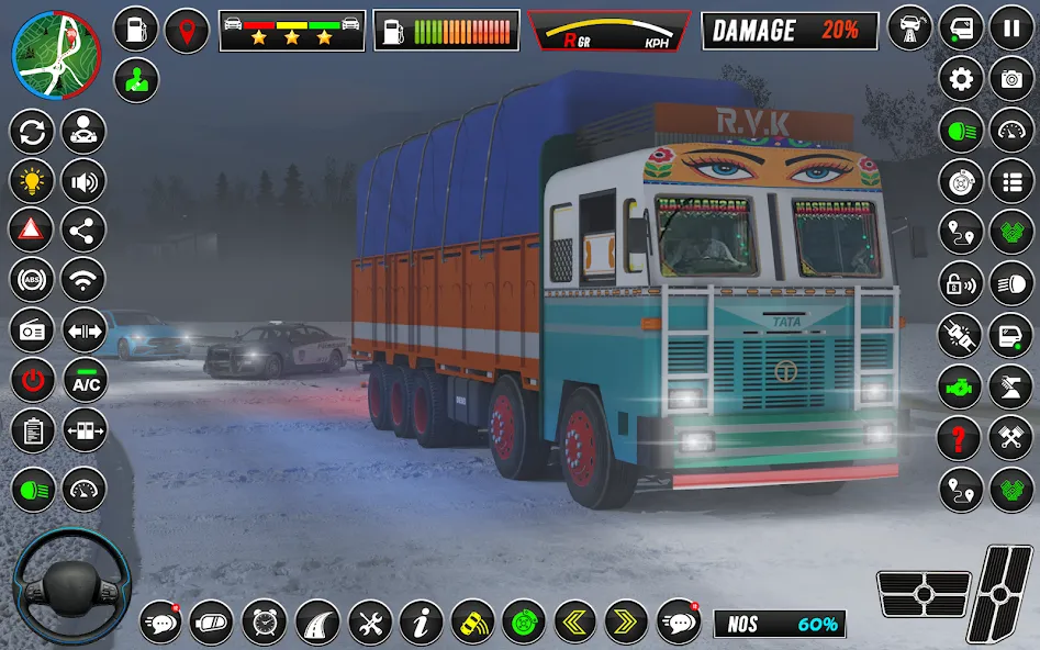 Indian Truck Game 3d Truck sim (Трак Геймс Драйвинг Симулятор)  [МОД Все открыто] Screenshot 1