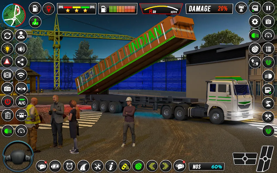 Indian Truck Game 3d Truck sim (Трак Геймс Драйвинг Симулятор)  [МОД Все открыто] Screenshot 5