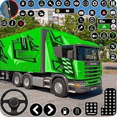 Скачать взломанную Indian Truck Game 3d Truck sim (Трак Геймс Драйвинг Симулятор)  [МОД Все открыто] - последняя версия apk на Андроид