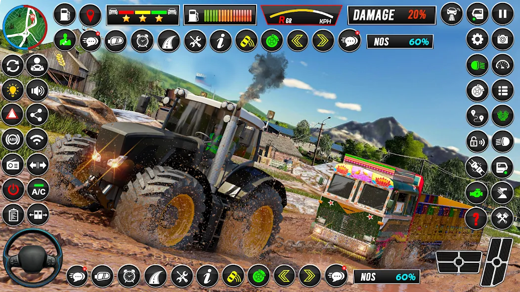 Indian Tractor Games Simulator  [МОД Меню] Screenshot 3