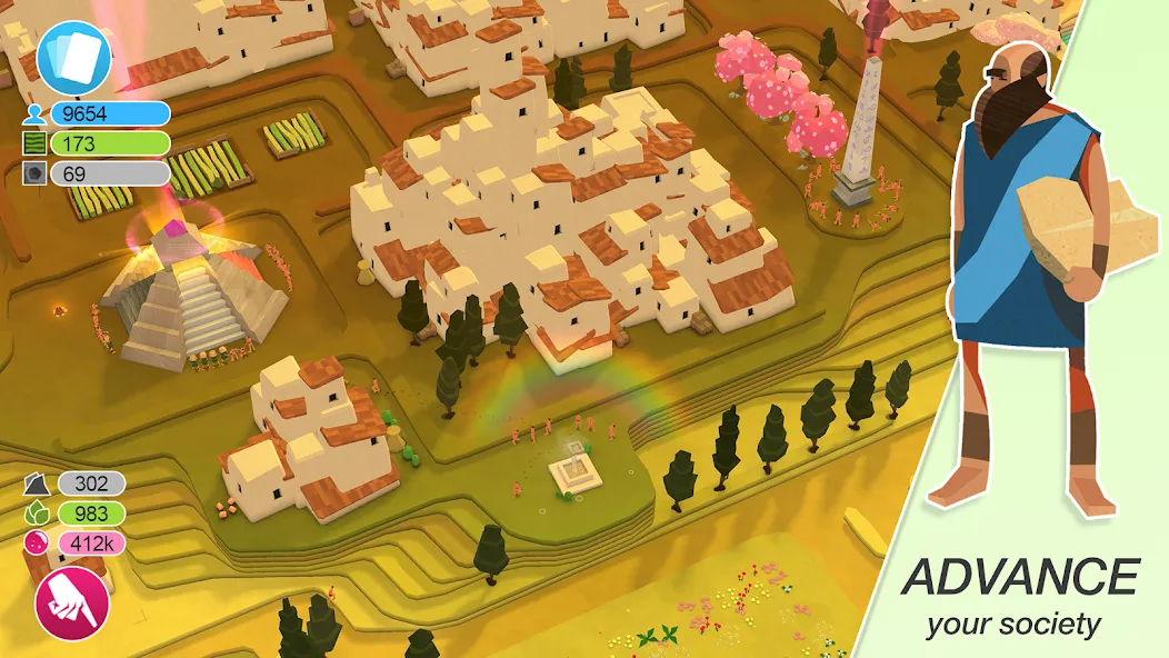 Godus (Годус)  [МОД Unlocked] Screenshot 2