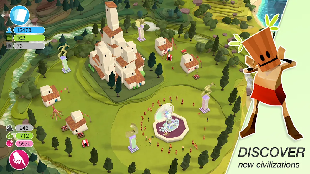 Godus (Годус)  [МОД Unlocked] Screenshot 4