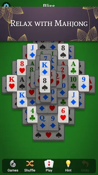 Mahjong Solitaire  [МОД Меню] Screenshot 1