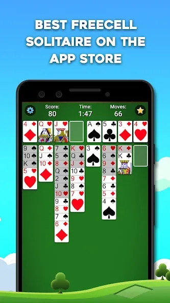 FreeCell Solitaire: Card Games (Фрицелл пасьянс)  [МОД Unlimited Money] Screenshot 2