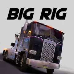 Взломанная Big Rig Racing: Drag racing (Биг Риг Рейсинг)  [МОД Menu] - полная версия apk на Андроид