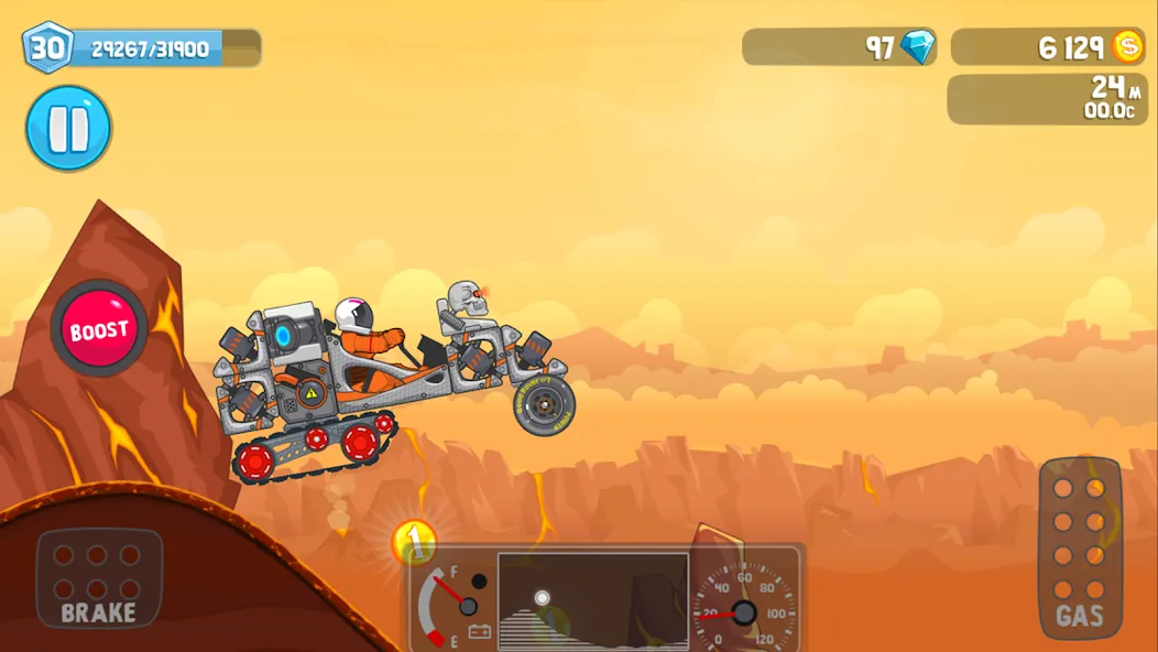 Rovercraft:Race Your Space Car (Роверкрафт)  [МОД Бесконечные монеты] Screenshot 3