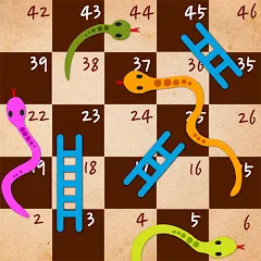 Скачать взломанную Snakes & Ladders King  [МОД Все открыто] - полная версия apk на Андроид