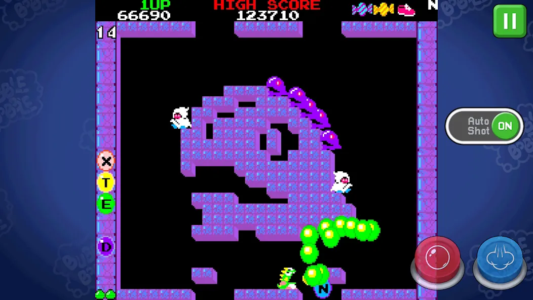 BUBBLE BOBBLE classic (БАБЛ БОББЛ классика)  [МОД Меню] Screenshot 4