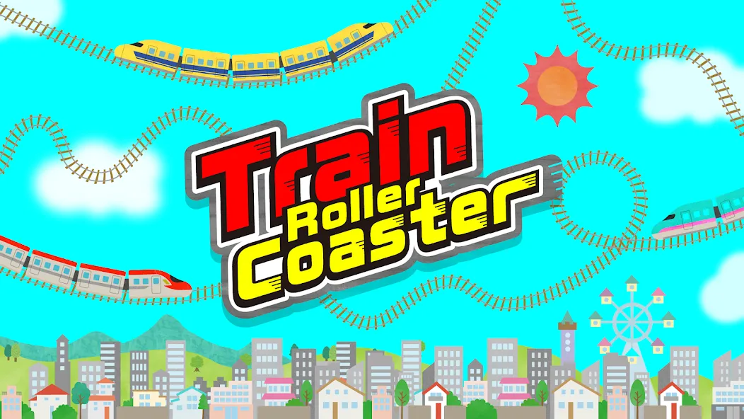 Train Roller Coaster (Трейн Роллеркостер)  [МОД Бесконечные деньги] Screenshot 1