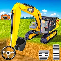 Скачать взлом Heavy Construction Simulator  [МОД Много монет] - стабильная версия apk на Андроид