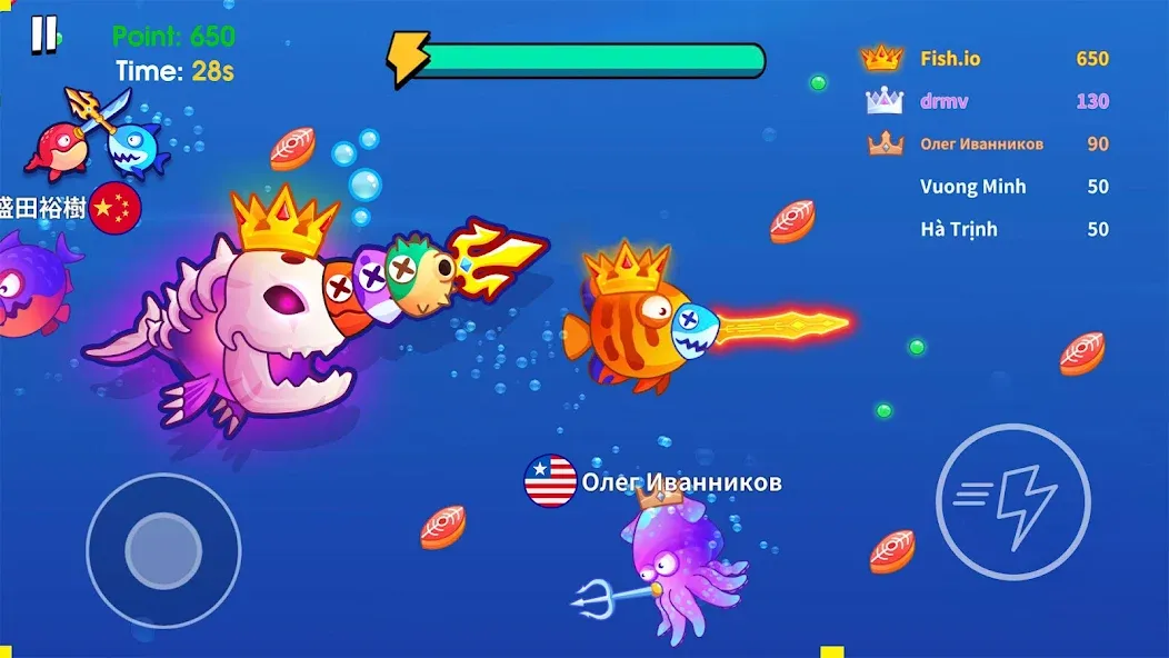 Sword Shark.io - Hungry Shark  [МОД Меню] Screenshot 2