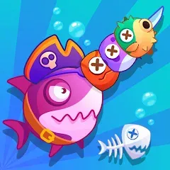 Скачать взлом Sword Shark.io - Hungry Shark  [МОД Меню] - последняя версия apk на Андроид