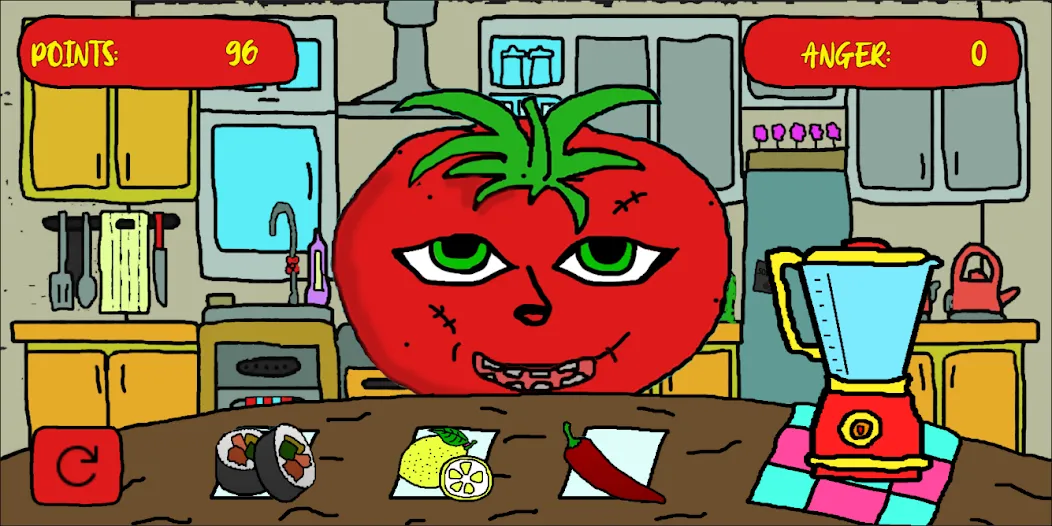 Mr Hungry Tomato (Мистер Голодный Помидор)  [МОД Menu] Screenshot 2