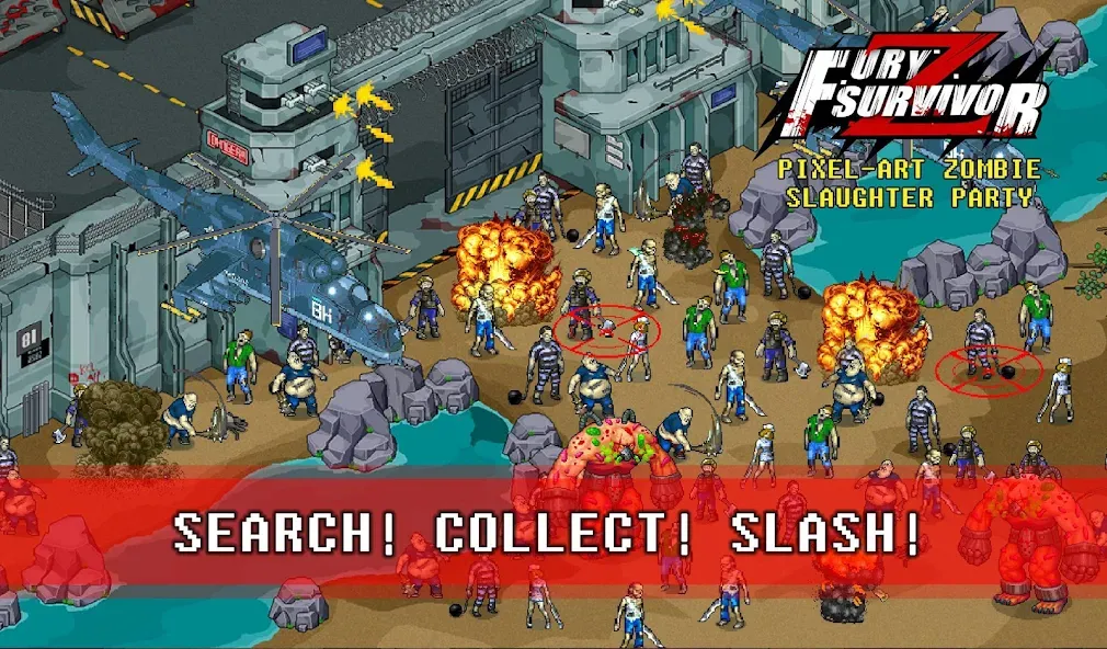 Fury Survivor: Pixel Z (Фьюри Сурвайвер)  [МОД Unlimited Money] Screenshot 2