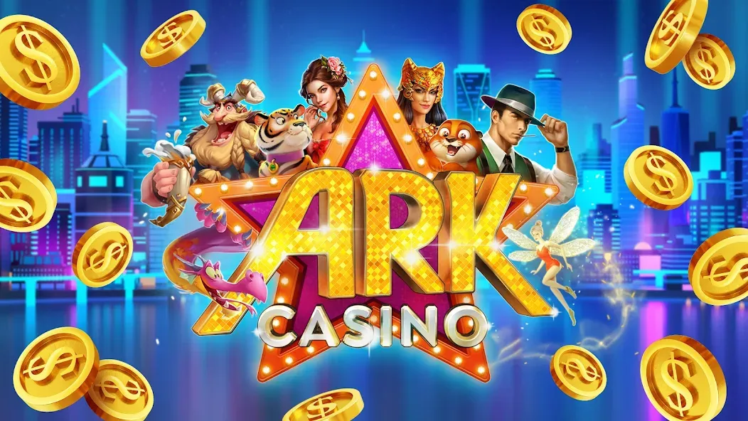 ARK Casino - Vegas Slots Game (АРК Казино)  [МОД Unlocked] Screenshot 1