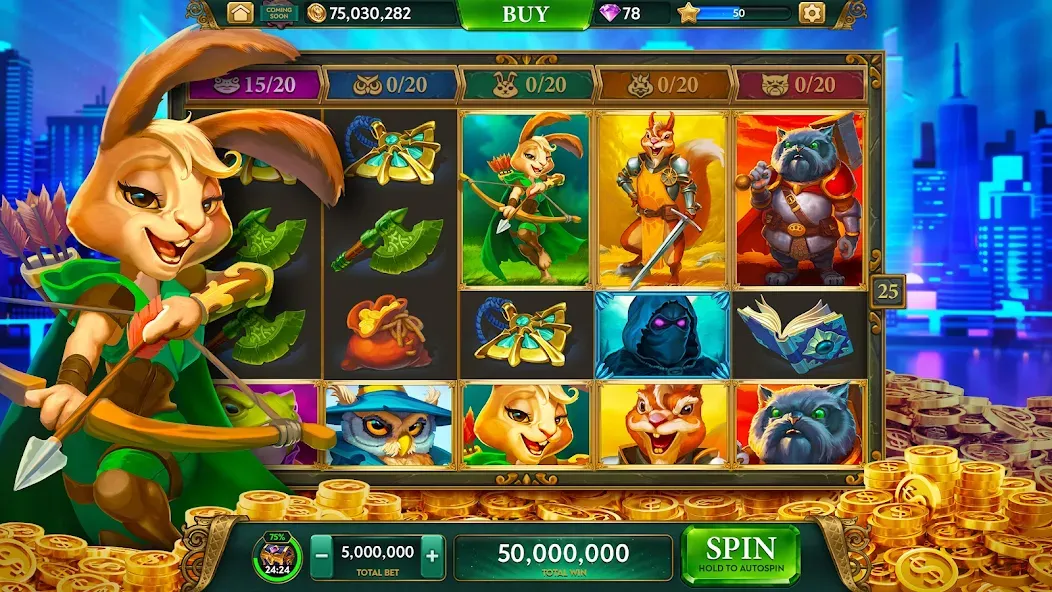 ARK Casino - Vegas Slots Game (АРК Казино)  [МОД Unlocked] Screenshot 2