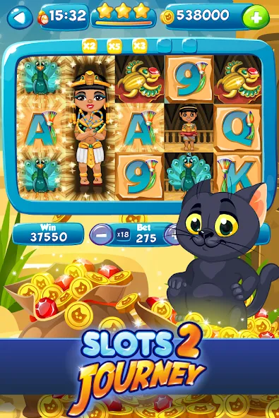 Slots Journey 2: Vegas Casino  [МОД Много монет] Screenshot 1