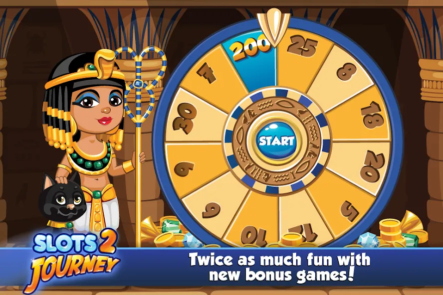 Slots Journey 2: Vegas Casino  [МОД Много монет] Screenshot 5