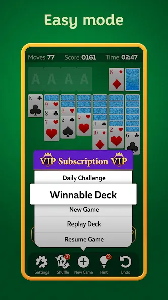 Solitaire Play - Card Klondike (Солитер Плей)  [МОД Menu] Screenshot 4