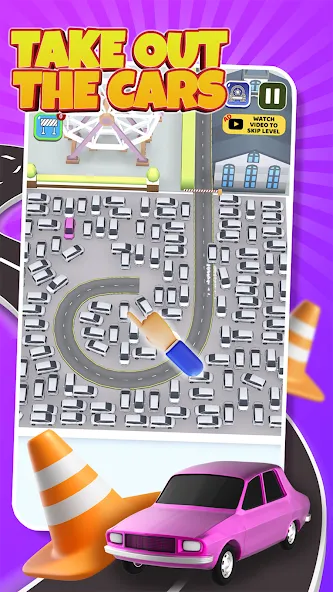 Parking Jam: Car Parking Games (Паркинг Джем)  [МОД Mega Pack] Screenshot 5