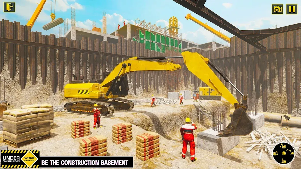 Excavator Simulator Crane Game (Экскаватор Симулятор Кран Игра)  [МОД Unlimited Money] Screenshot 3