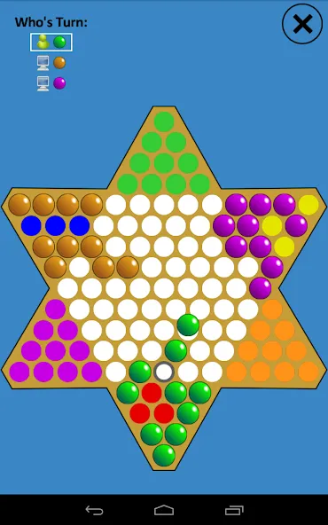 Chinese Checkers Touch (Китайские шашки Тач)  [МОД Unlocked] Screenshot 5