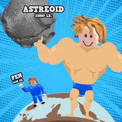 Скачать взломанную Lifting Hero (Лифтинг герой)  [МОД Menu] - стабильная версия apk на Андроид