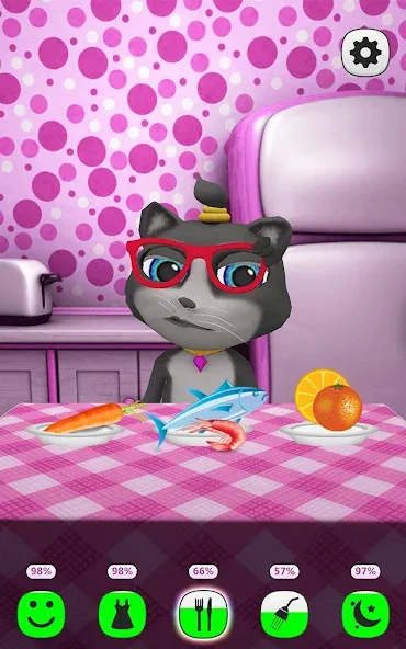 My Talking Kitty Cat  [МОД Unlimited Money] Screenshot 3