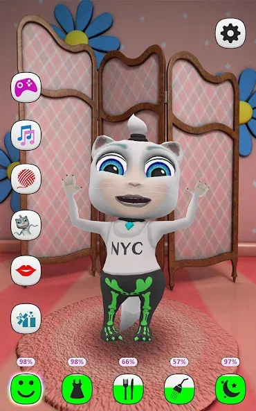 My Talking Kitty Cat  [МОД Unlimited Money] Screenshot 5