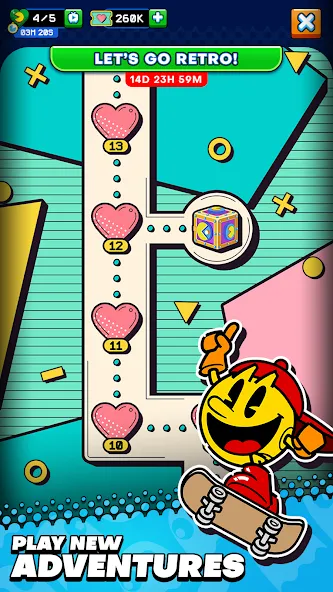 PAC-MAN (ПАК)  [МОД Бесконечные монеты] Screenshot 2