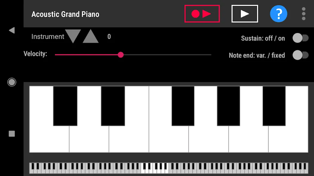 Simple piano with recorder (Симпл пиано с рекордером)  [МОД Все открыто] Screenshot 4