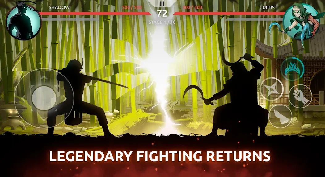 Shades: Shadow Fight Roguelike (Шейдс)  [МОД Unlimited Money] Screenshot 1