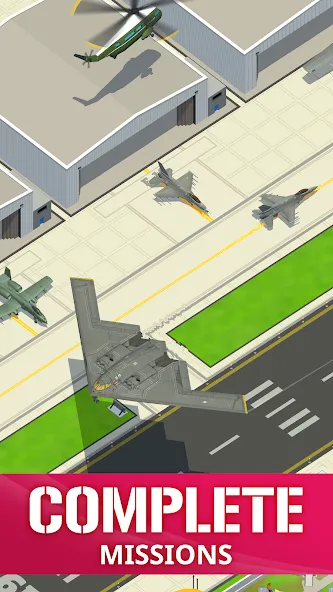 Idle Air Force Base (Айдл Эйр Форс Базе)  [МОД Unlimited Money] Screenshot 5